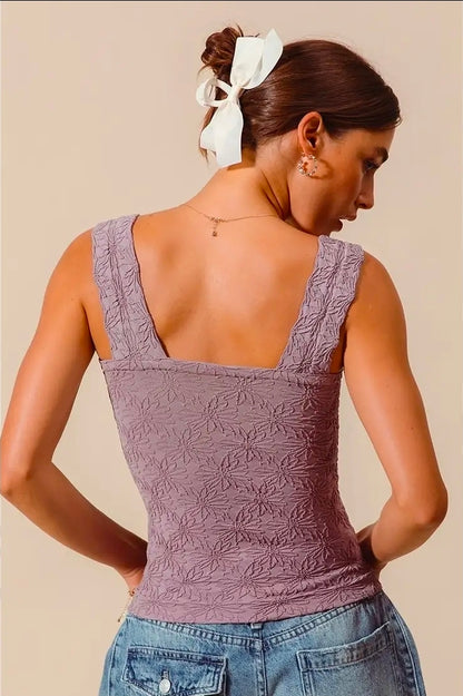 Jacquard Seamless Tank
