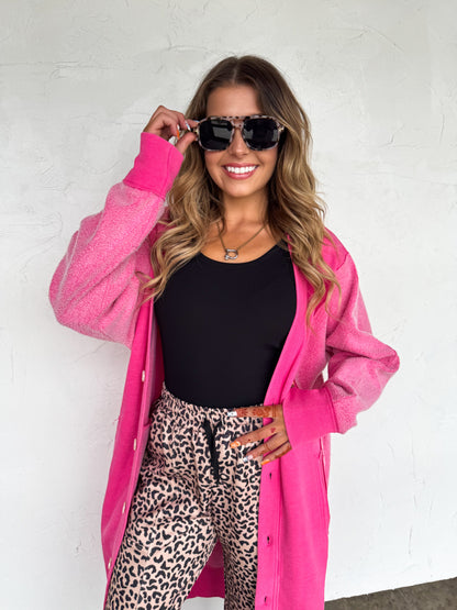 Fall Desi Sweatshirt Cardigan
