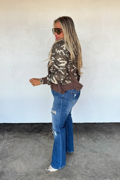 Hunter Half Zip Hooded Pullover