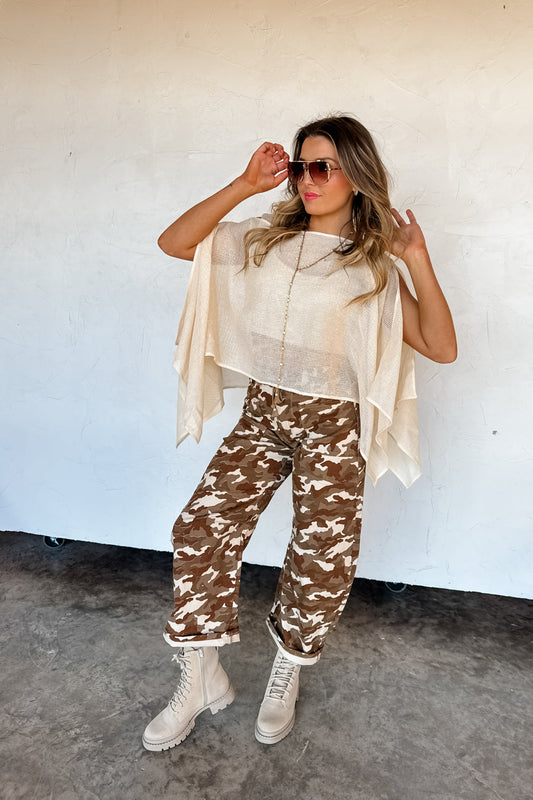 Marianne Mesh Poncho