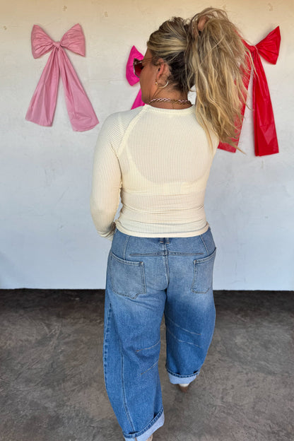 Lucky In Love Graphic Top