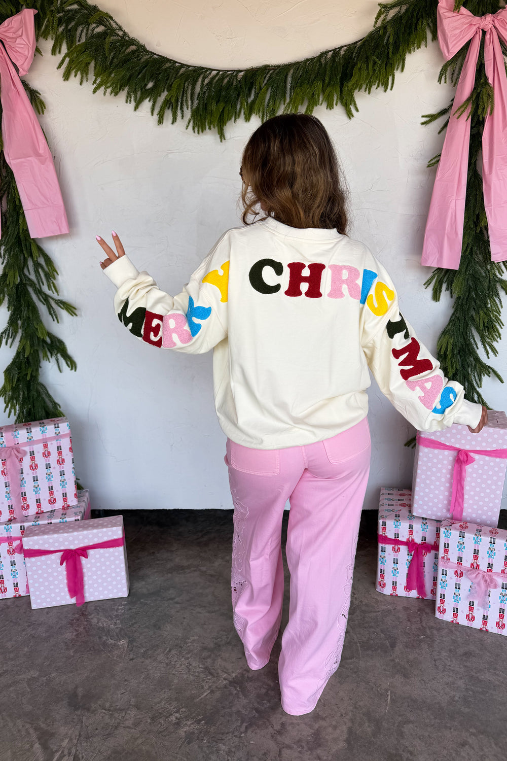 Pre-Order Merry Message Sweatshirt