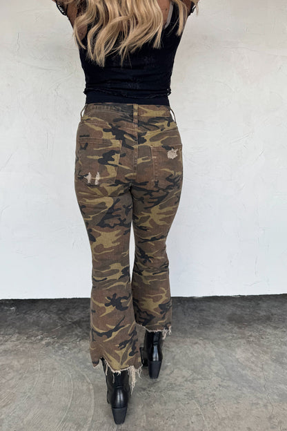 Blakeley Urban Distressed Jeans- Camo