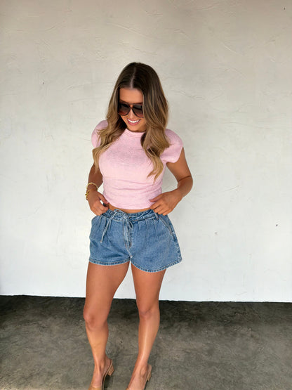 Harley Cap Sleeve Top