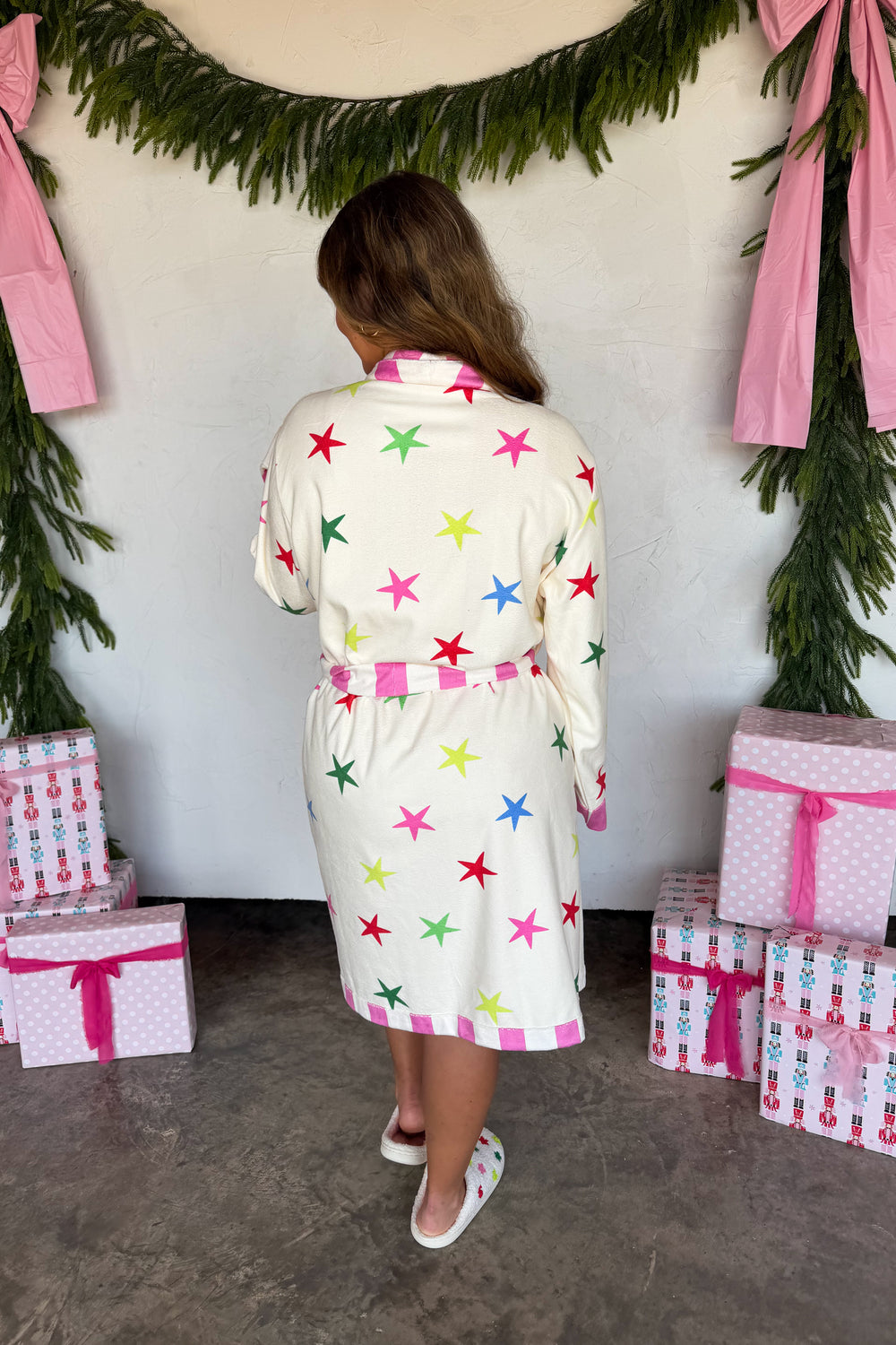 PREORDER- HOLIDAY AT HOME ROBE
