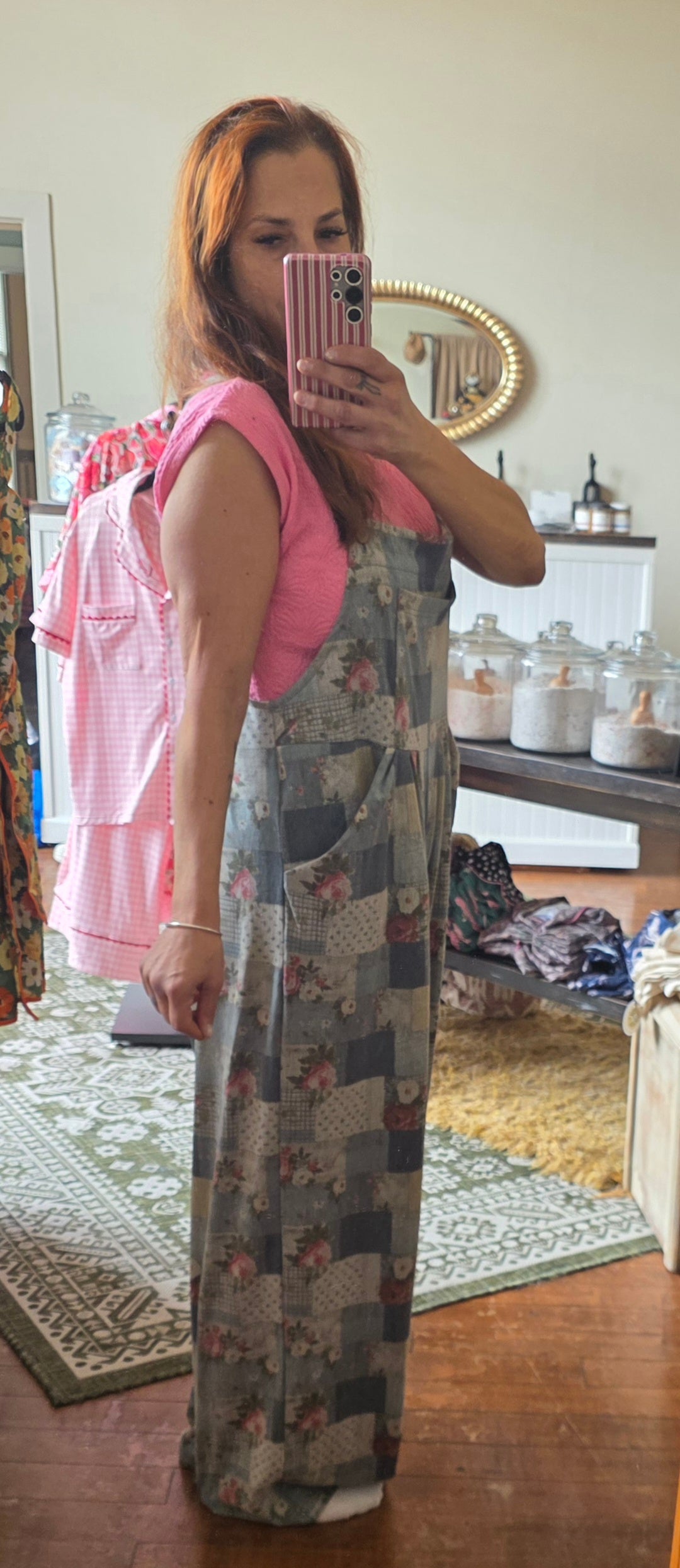 Blue Meadow Chambray Overalls