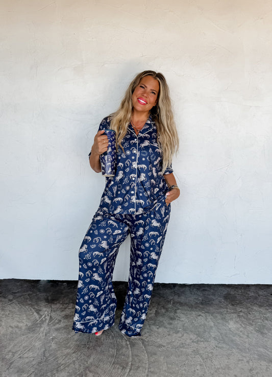 Rodeo Sky Luxe Jammie Set