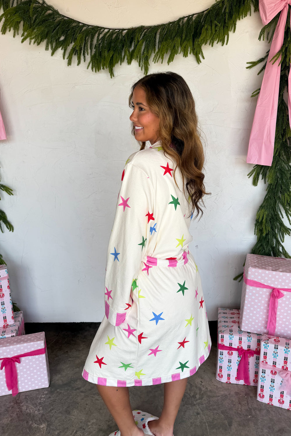 PREORDER- HOLIDAY AT HOME ROBE