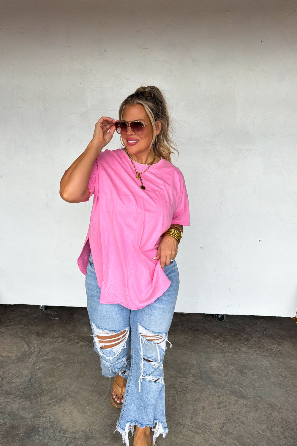 Joey Washed Boyfriend Tee
