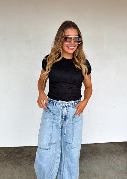 Jovie Tie Waist Denim