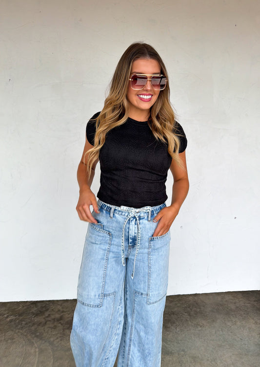 Jovie Tie Waist Denim