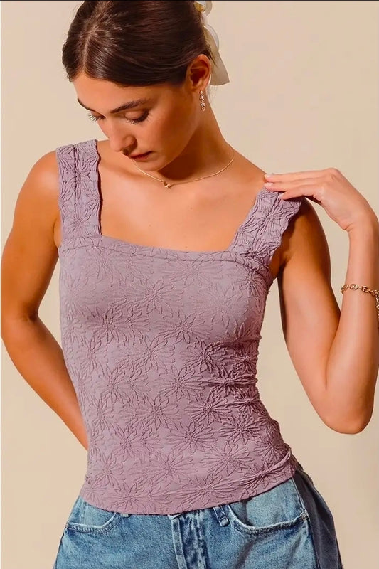 Jacquard Seamless Tank