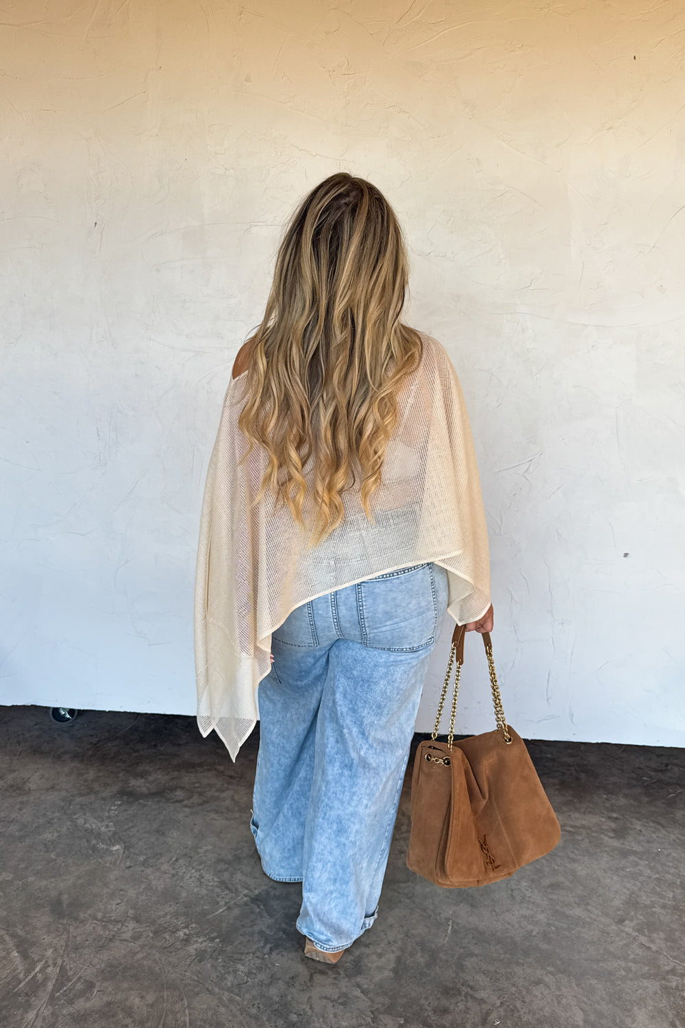 Marianne Mesh Poncho