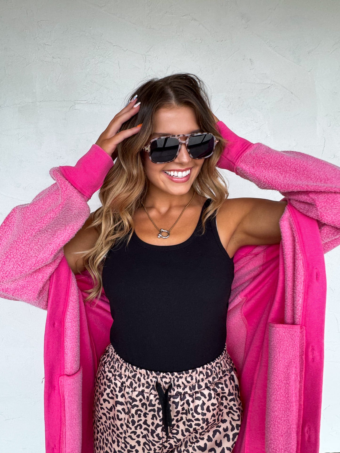 Fall Desi Sweatshirt Cardigan
