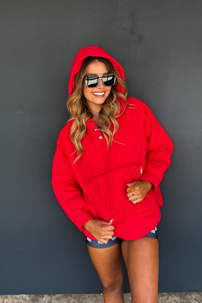 Peyton Puffer-Red