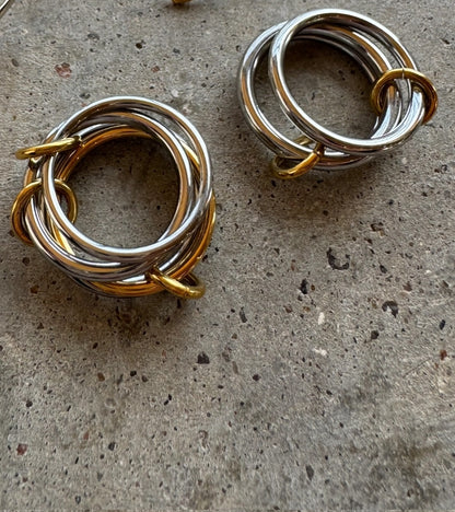 Knotted Stack Rings