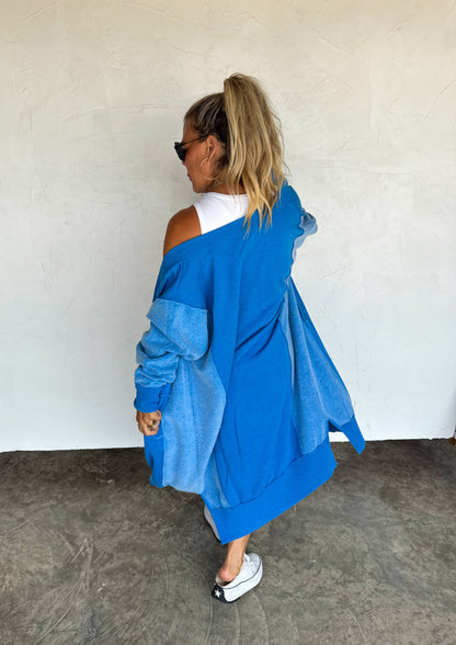 Fall Desi Sweatshirt Cardigan