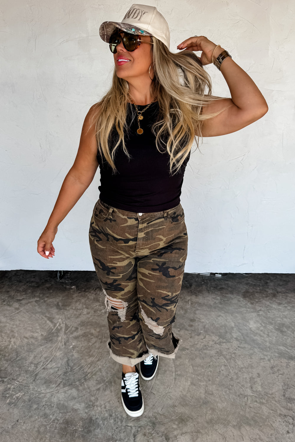 Blakeley Urban Distressed Jeans- Camo