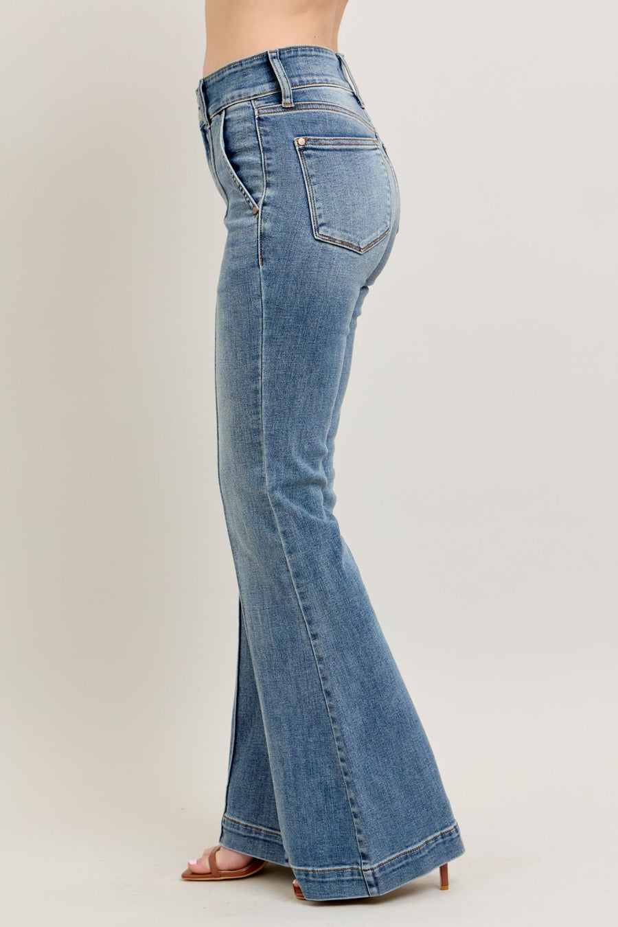 Judy Blue Brennan HW Flare Denim