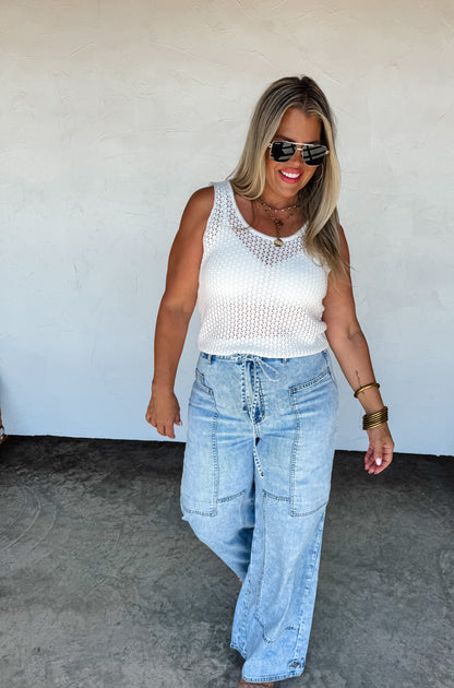 Jovie Tie Waist Denim