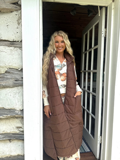Wild Oak Puffer Vest