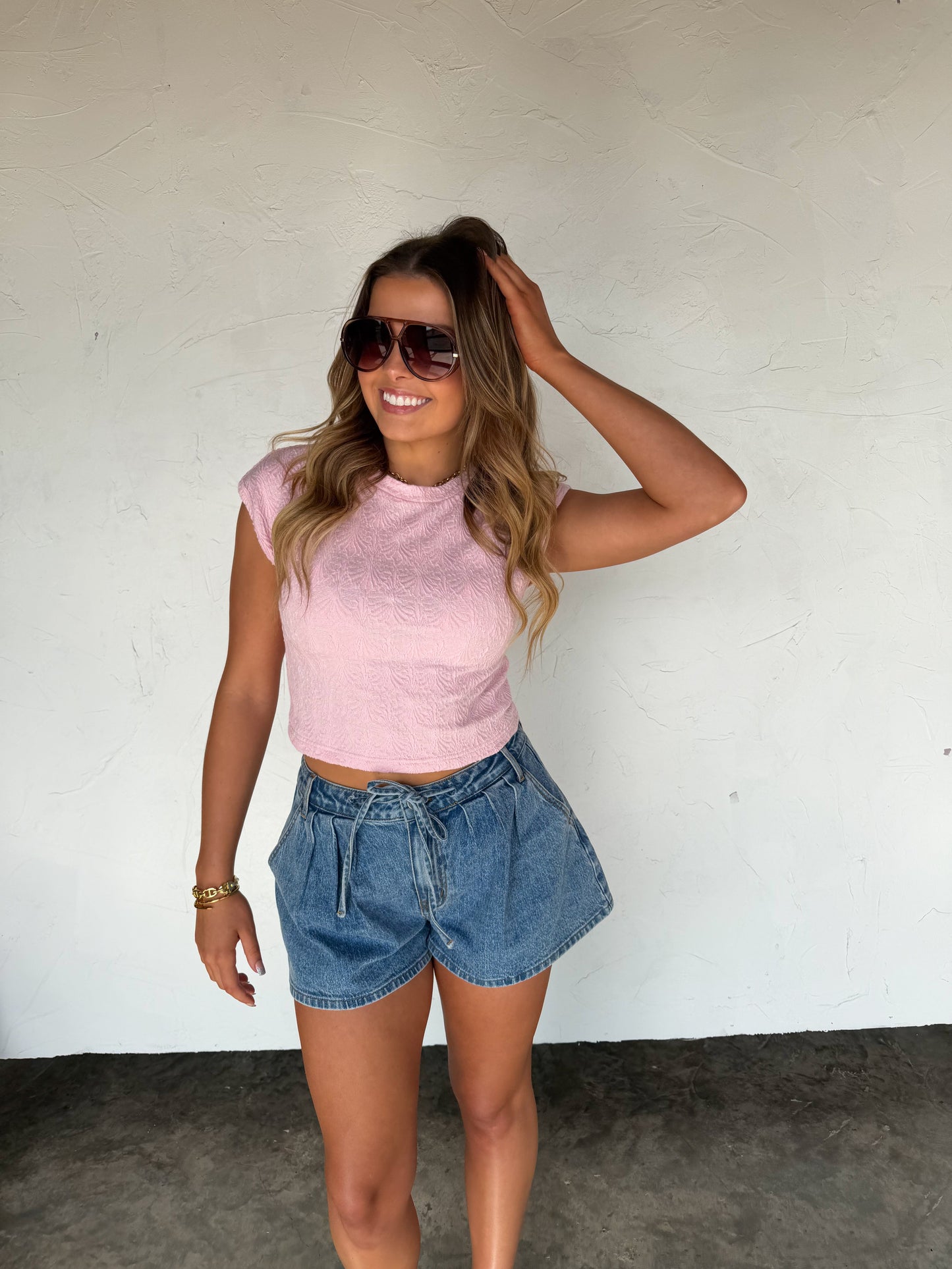 Harley Cap Sleeve Top