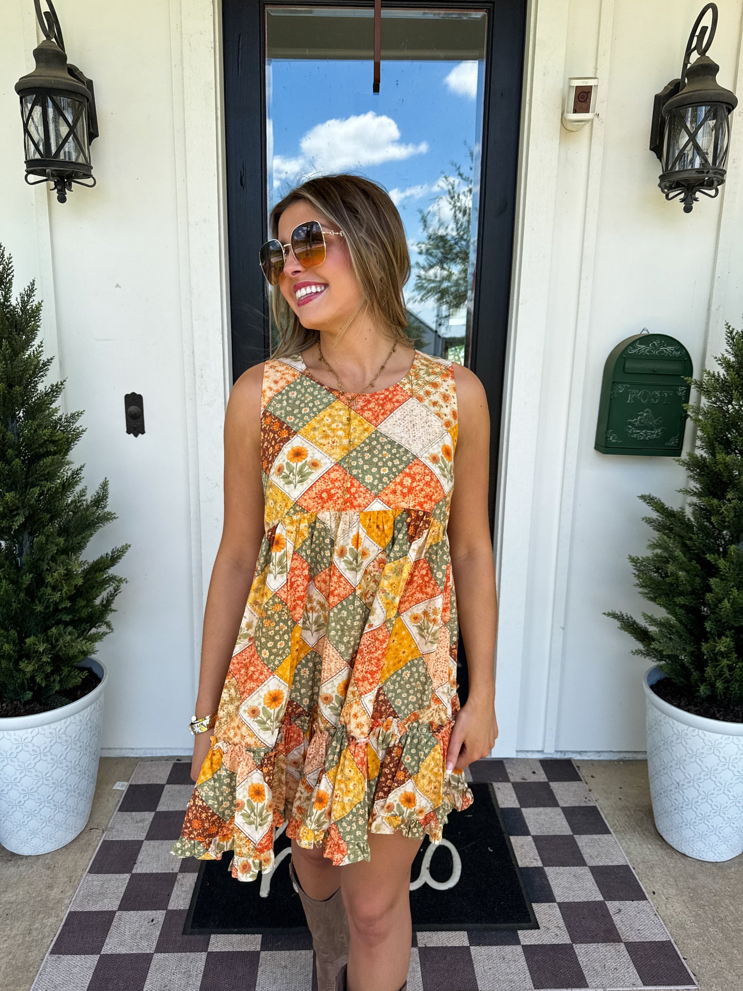 PREORDER- HARVEST & GINGHAM DRESS