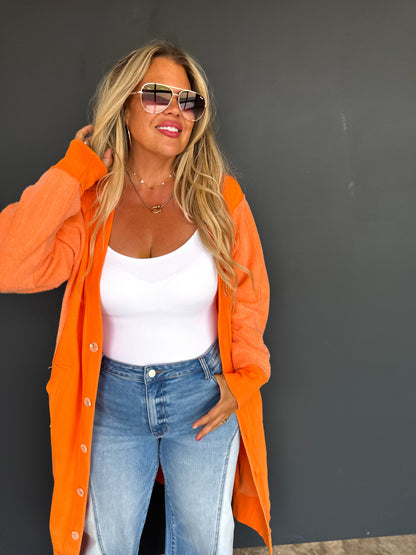 Fall Desi Sweatshirt Cardigan