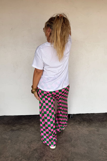 Pink Clover Graphic Tee