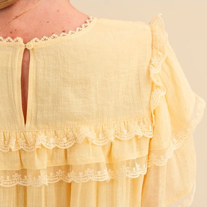 Sunshine Tiered Top