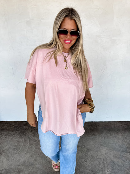 Joey Washed Cotton BF Tee