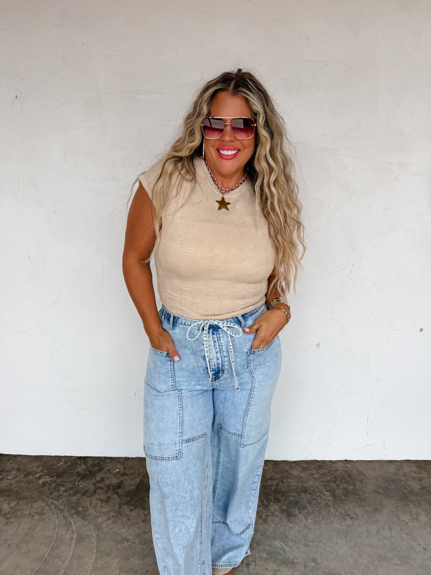 Jovie Tie Waist Denim