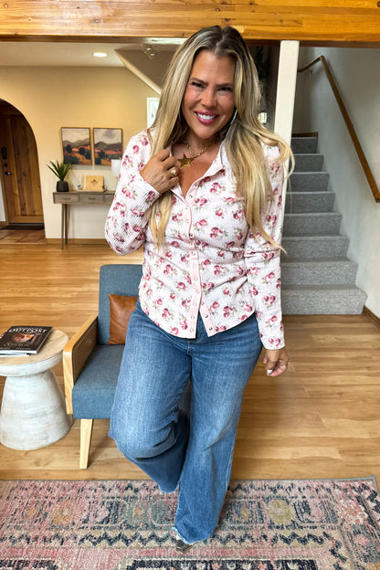 Kori Snap Henley Top