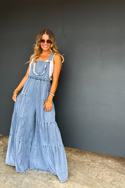 Blakeley Boho & Lace Overalls