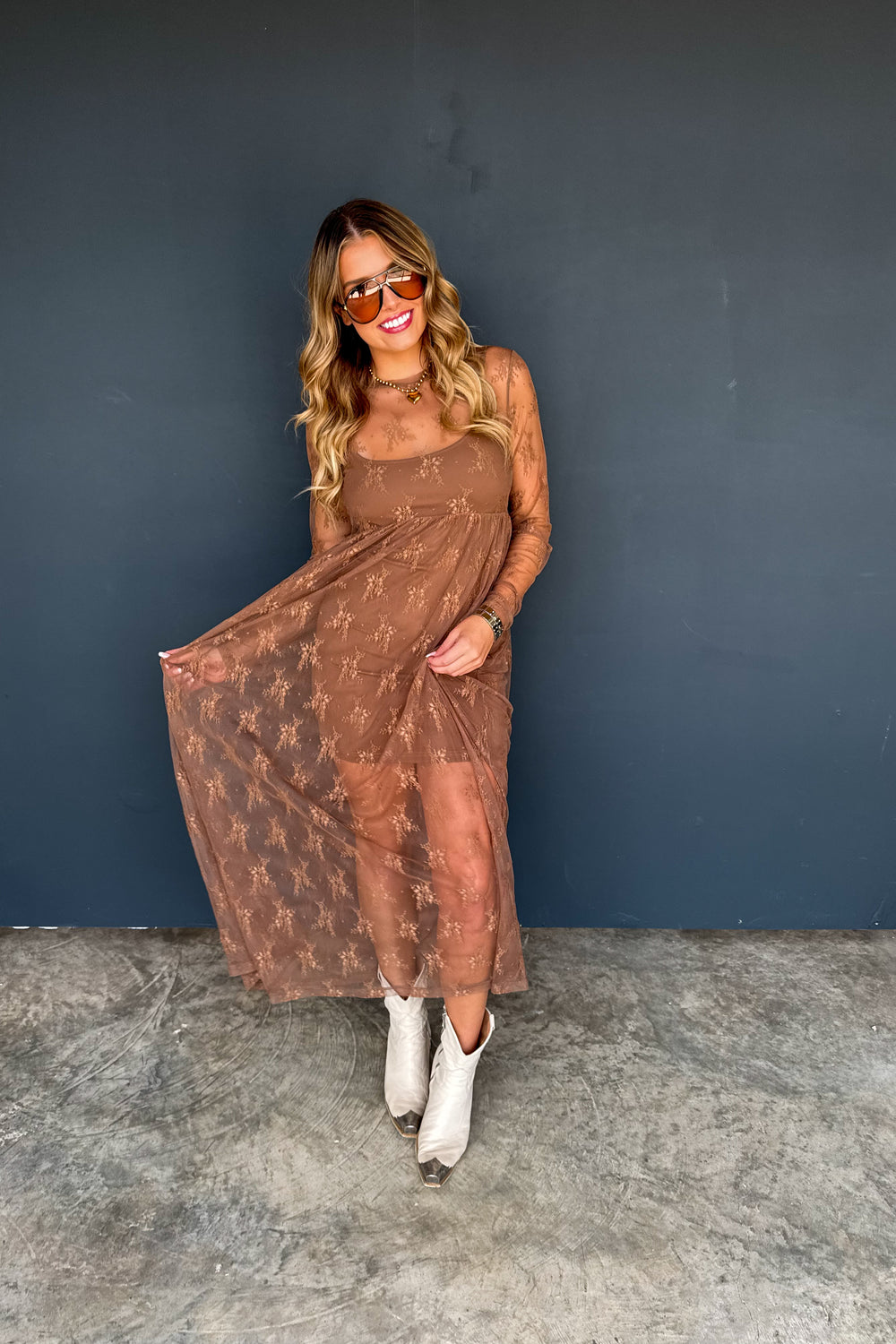 Evangeline Lace Dress