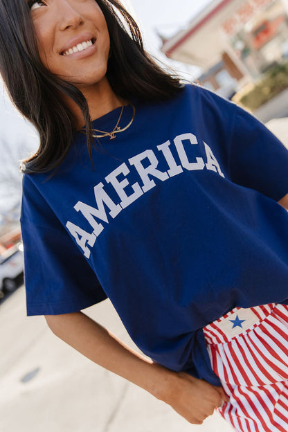 America- Boyfriend Tee