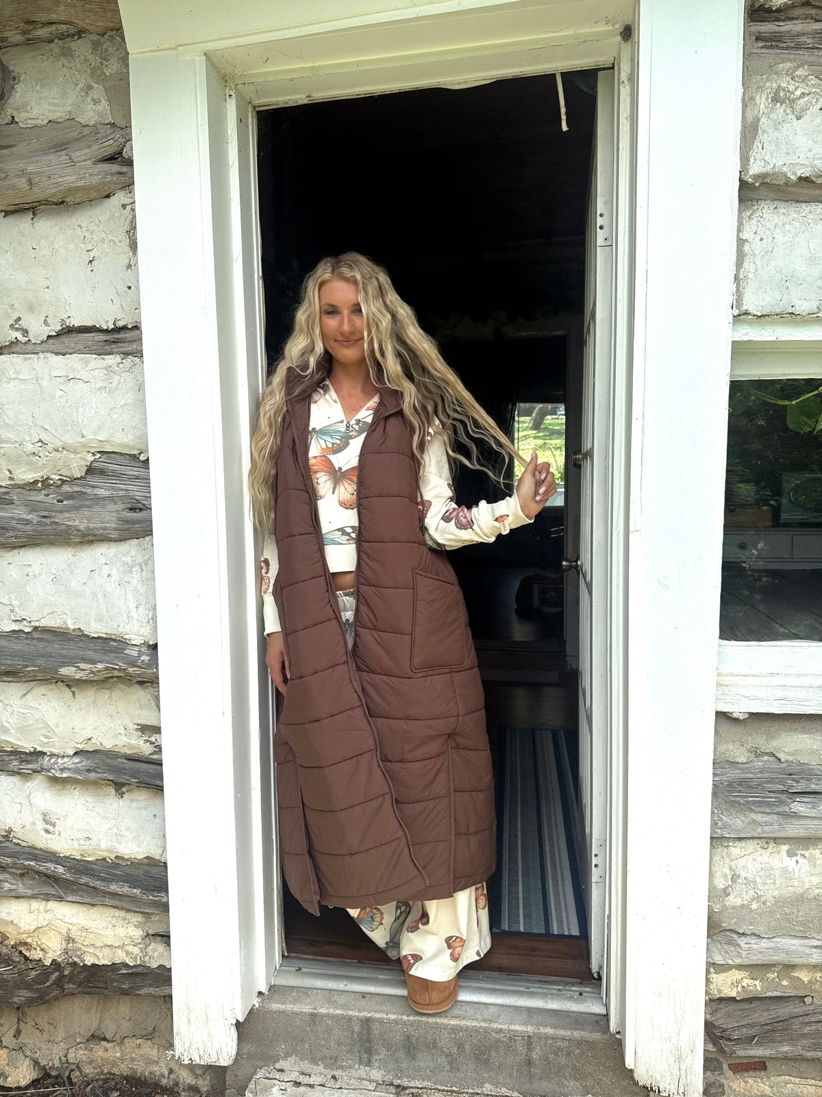 Wild Oak Puffer Vest