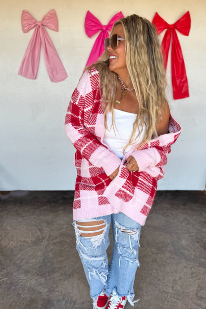 Be My Valentine Cloud Cardi