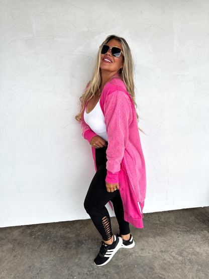 Fall Desi Sweatshirt Cardigan