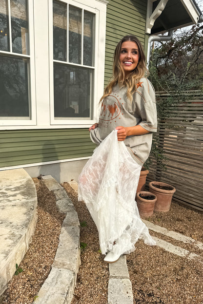 Blooming Lace Maxi