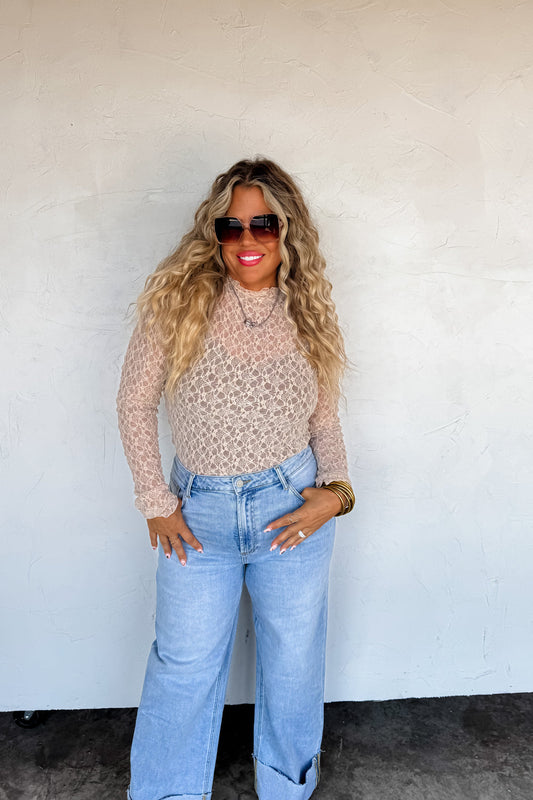 Blakeley Leni Wide Cuffed Denim