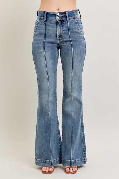 Judy Blue Brennan HW Flare Denim