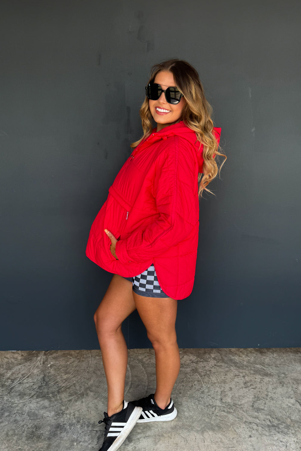 Peyton Puffer-Red