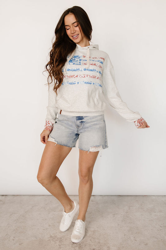 Ampersand University Hoodie Floral Glory