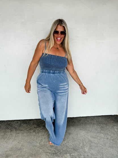 Denim Crush Romper