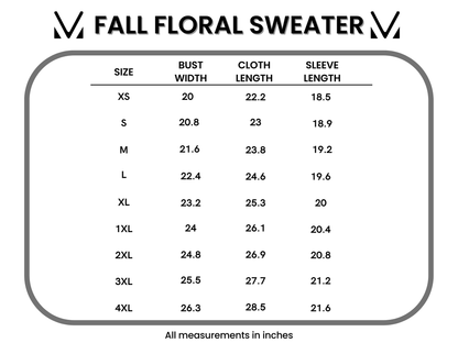 MM Fall Floral Sweater