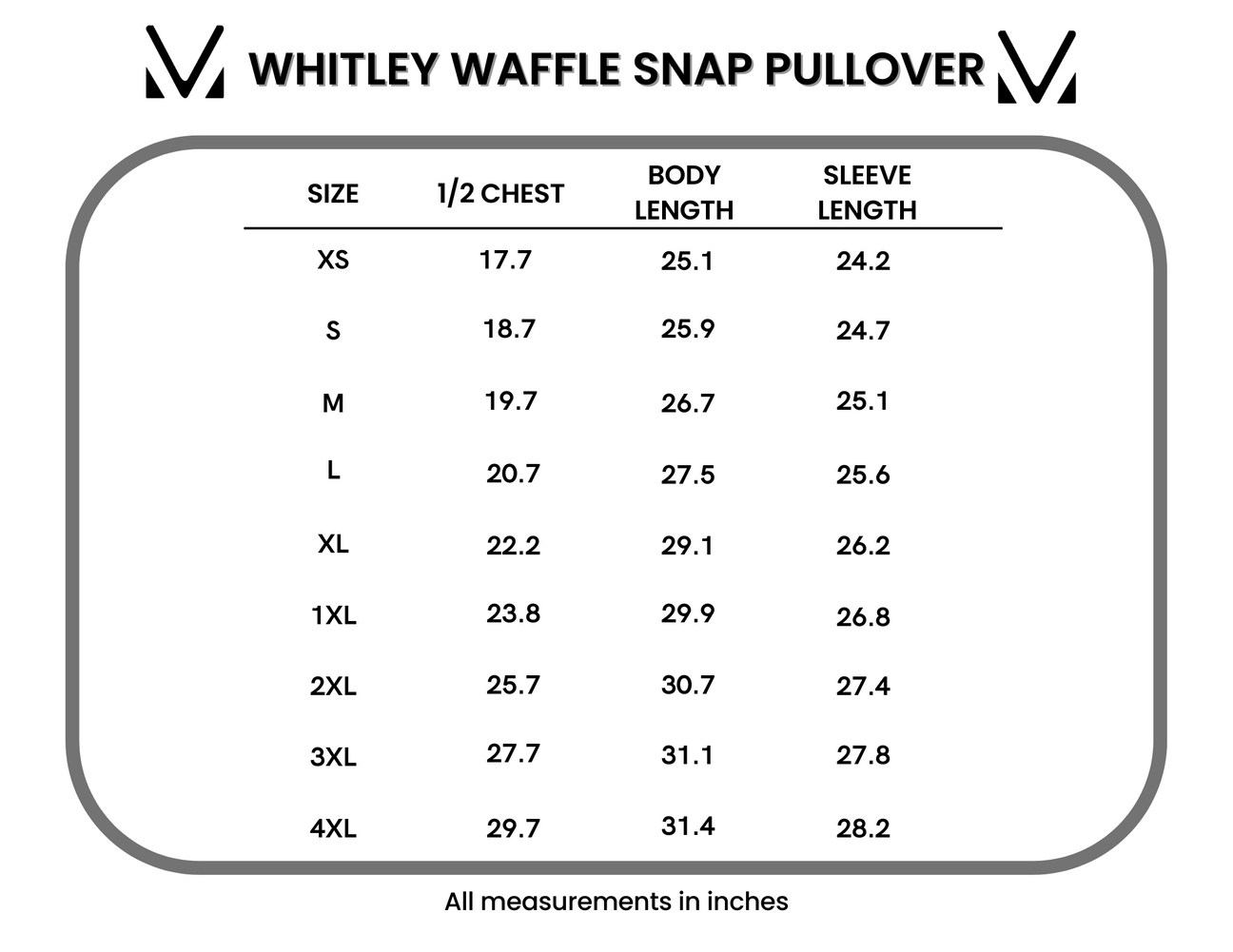 Whitley Waffle Quilt Snap Pullover- Brown