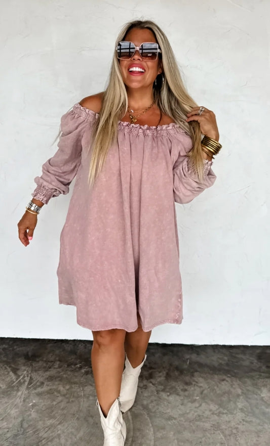Suzanne Washed Pocket Dress