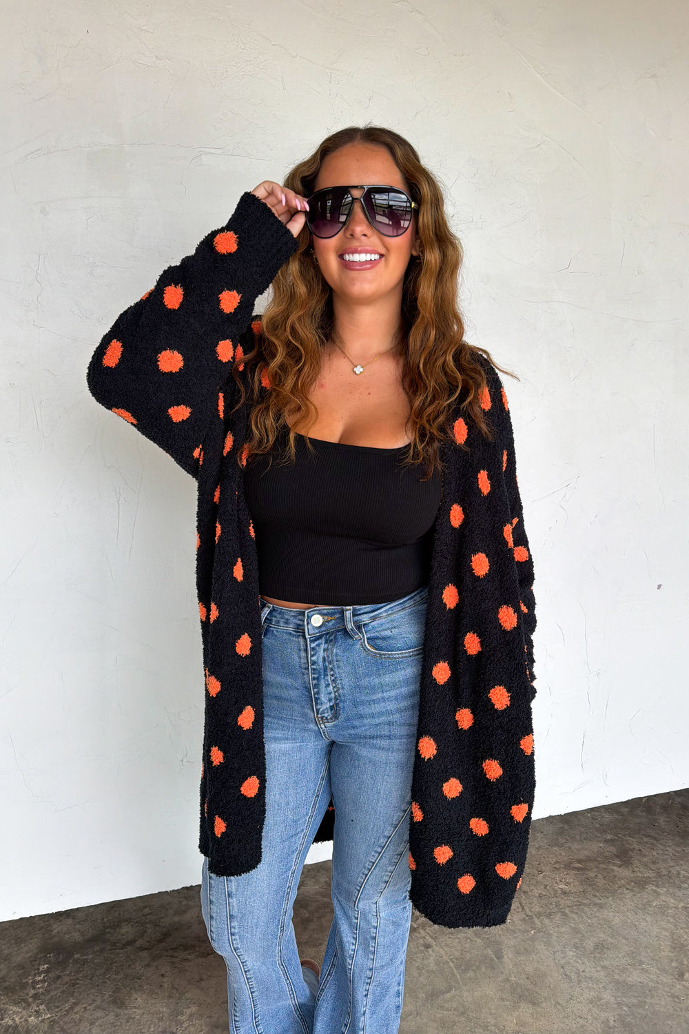 PREORDER- BOO CREW REVERSIBLE CLOUD CARDIGAN