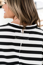 Load image into Gallery viewer, Ampersand Boyfriend Tee- Seeing Stripes